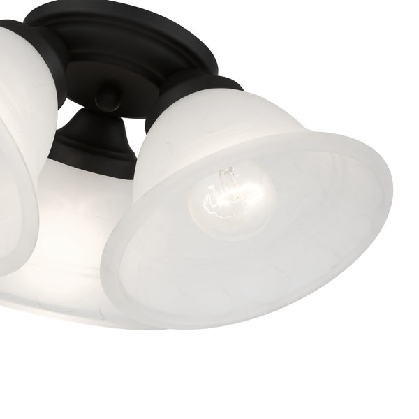 Breakwater Bay Owasso Glass Flush Mount & Reviews Wayfair